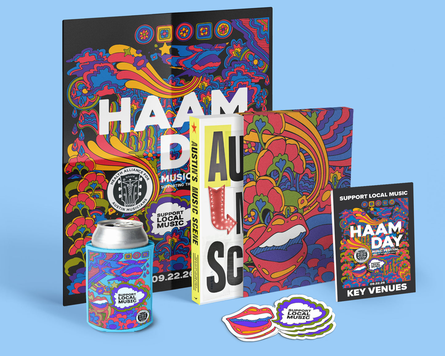 Limited Edition HAAM Day Music Festival Bundle (ships mid- to late September)